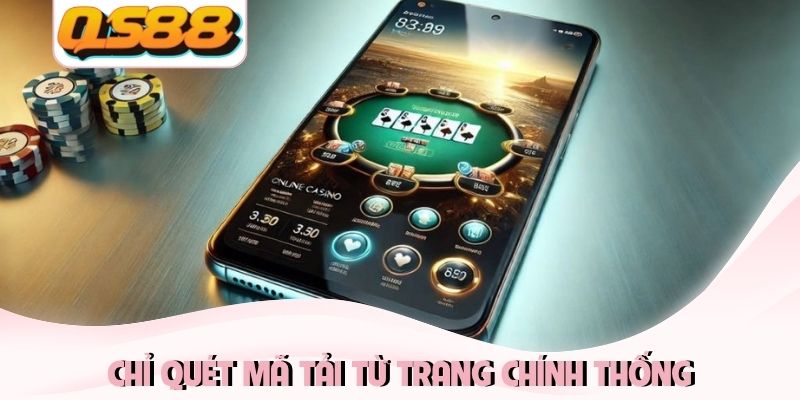 Tải App QS88 - Nâng Tầm Cuộc Chơi Trên iOS Và Android 4 Chỉ quét mã tải từ trang chính thống