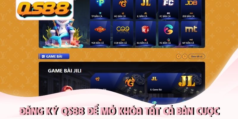 Đăng Ký QS88 Nhanh Chóng, An Toàn Cho PC Và Di Động 1 Đăng ký QS88 để mở khóa tất cả bàn cược